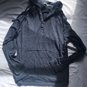 Large light hoody shirt